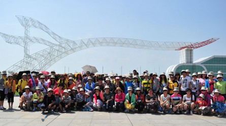 2012年蘭州員工沙湖、鎮(zhèn)北堡影視城兩日游(一）