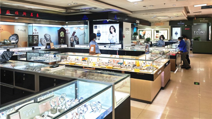 西寧西大街百貨巍雅斯名表城 西寧西大街百貨巍雅斯名表城